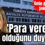 'Para vererek aday olduğunu duydum'