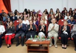 Rektör Özkan'dan geleceğin bilim kadınlarına mentörlük