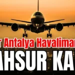 Ruslar Antalya Havalimanı’nda mahsur kaldı