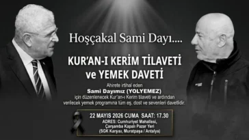 Sami Dayı’ya dostlarından vefa