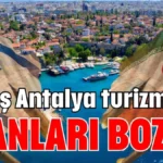 Savaş Antalya turizminde planları bozdu