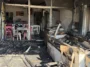 Serik’te balıkçı dükkanında yangın