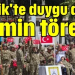 Serik'te duygu dolu yemin töreni