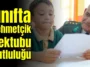 Sınıfta Mehmetçik mektubu mutluluğu