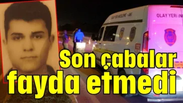 Son çabalar fayda etmedi