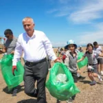 Sorgun Sahili’nde çevre seferberliği