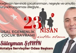 Süleyman Şahin- Antalya Servisçiler Odası Başkanı