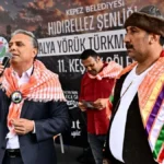 Uysal Keşkek Şöleni'nde Yörüklerle buluştu