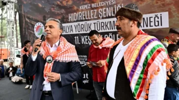 Uysal Keşkek Şöleni'nde Yörüklerle buluştu