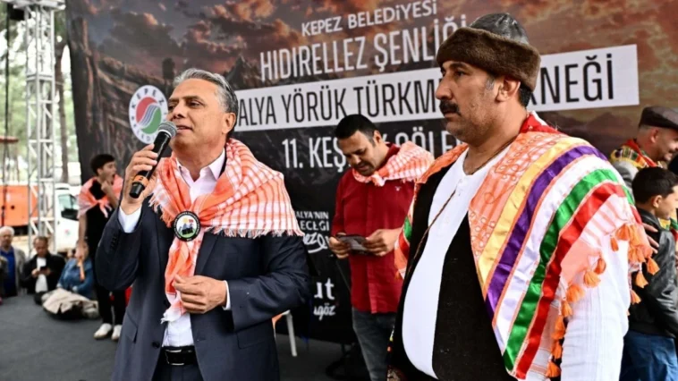 Uysal Keşkek Şöleni'nde Yörüklerle buluştu