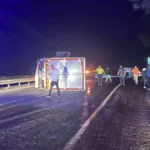 Yola dökülen mazot kazaya neden oldu