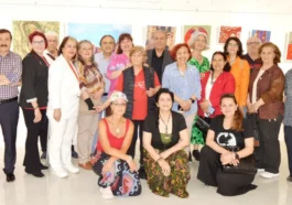 Yörük kilim motifleri sanatla buluştu