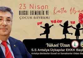 Yüksel Uzun- Antalya Berberler Esnaf ve Sanatkarlar Odası Başkanı ve S.S Antalya Üçkapılar EKKK Başkanı