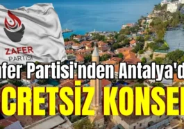 Zafer Partisi'nden Antalya'da ücretsiz konser