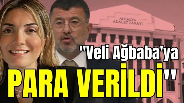 Zuhal Böcek, 'Veli Ağbaba'ya para verildi'