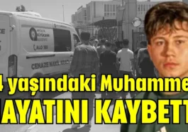 Antalya'da 14 yaşındaki Muhammed hayatını kaybetti
