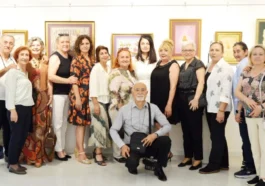 15 yıllık sanat yolculuğu sergiye dönüştü
