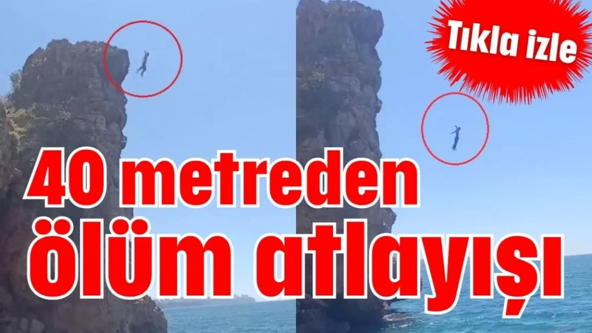 40 metreden ölüm atlayışı