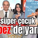 500 süper çocuk Kepez'de yarıştı