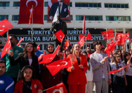 Büyükşehir Belediyesi’nde 19 Mayıs töreni