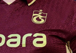Trabzonspor bayrağına bıçaklı saldırı