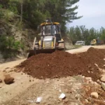 Alanya'da yol bakımları sürüyor