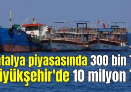 Antalya piyasasında 300 bin TL, Büyükşehir'de 10 milyon TL