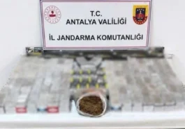 Antalya'da jandarmadan kaçakçılık operasyonu