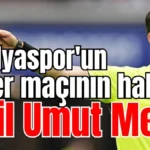 Antalyaspor'un kader maçının hakemi Halil Umut Meler
