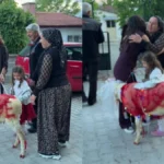 Askerdeki damattan nişanlısına hediye koç
