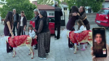 Askerdeki damattan nişanlısına hediye koç