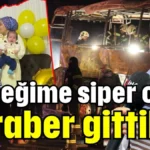 'Bebeğime siper oldu, beraber gittiler'