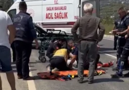 Bisiklet sürücüsü, kazada hayatını kaybetti