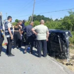Futbolcu Furkan Perker kaza geçirdi