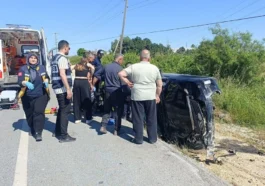 Futbolcu Furkan Perker kaza geçirdi