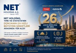 TIME VE STATISTA AÇIKLADI: NET HOLDİNG DÜNYANIN EN HIZLI BÜYÜYEN DEVLERİ ARASINDA