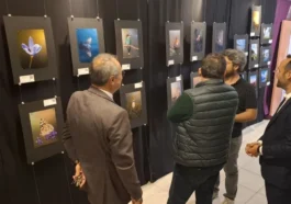 Kemer’de öğrencilerden renkli sergi
