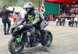 Kepez’de motodrag heyecanı