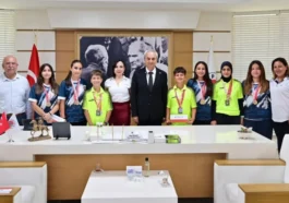 Kepez’in Bocce şampiyonları Başkan Kocagöz’le buluştu