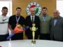 Kepez’in pehlivanlarından Başkan Kocagöz’e ziyaret