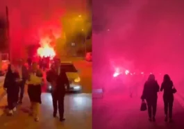 Kız istemede itfaiyelik oldular