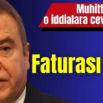 Muhittin Böcek o iddialara cevap verdi: Faturası var!