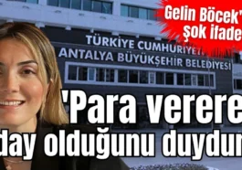 'Para vererek aday olduğunu duydum'