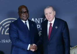 Recep Tayyip Erdoğan, Félix Tshisekedi ile görüştü