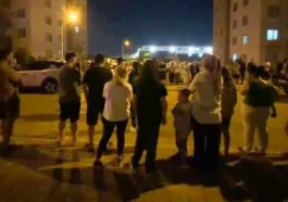 Serik'te site sakinlerinden aidat ve hizmet protestosu