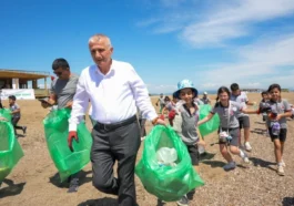 Sorgun Sahili’nde çevre seferberliği